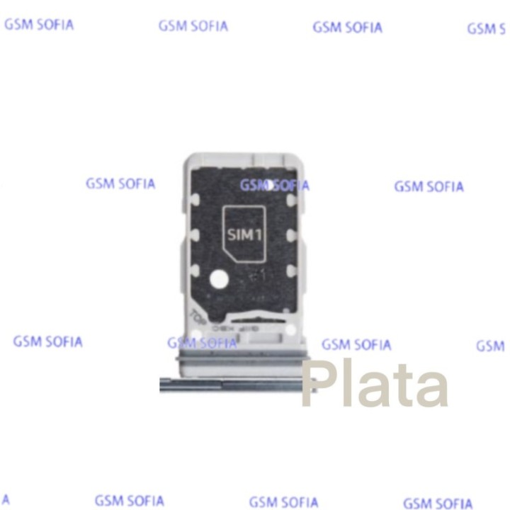 Bandeja sim Para Samsung Galaxy S21 PLUS 5G  / G998 - Plata