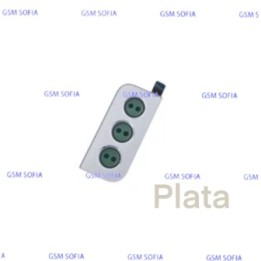 Embellecedor de Lente Para Samsung Galaxy S21 PLUS 5G  / G999 - Plata