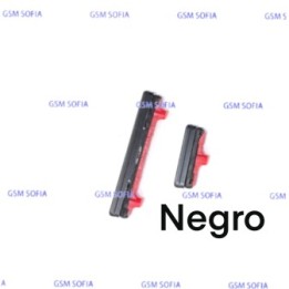 Boton / Pulsador power + volumen Para Samsung Galaxy Note 10 Lite / N770 - Negro