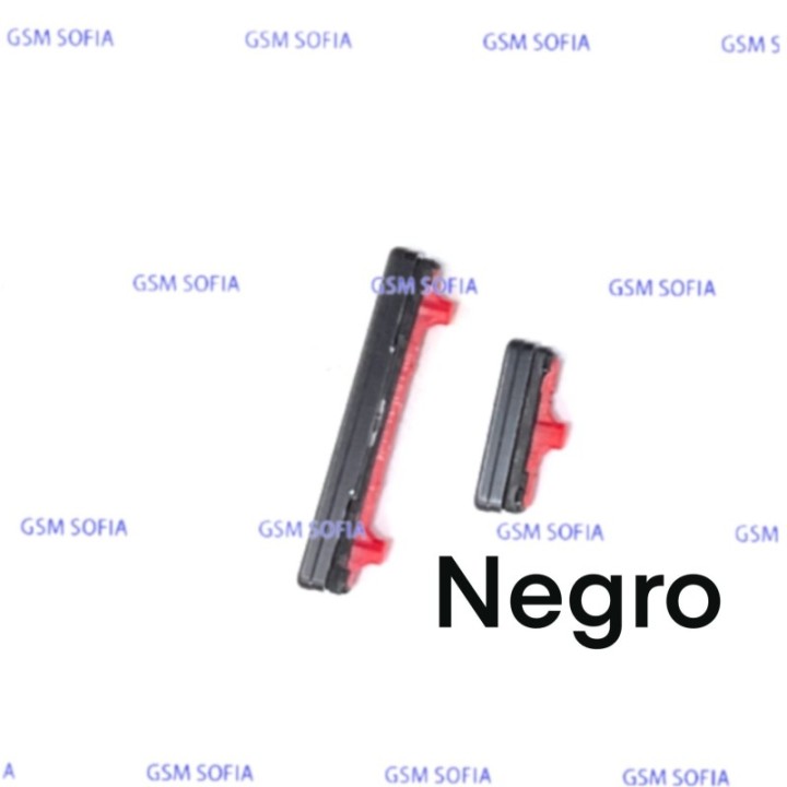 Boton / Pulsador power + volumen Para Samsung Galaxy Note 10 Lite / N770 - Negro