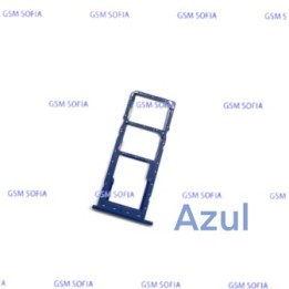 Bandeja sim Para Samsung Galaxy A03 / A035 - Azul