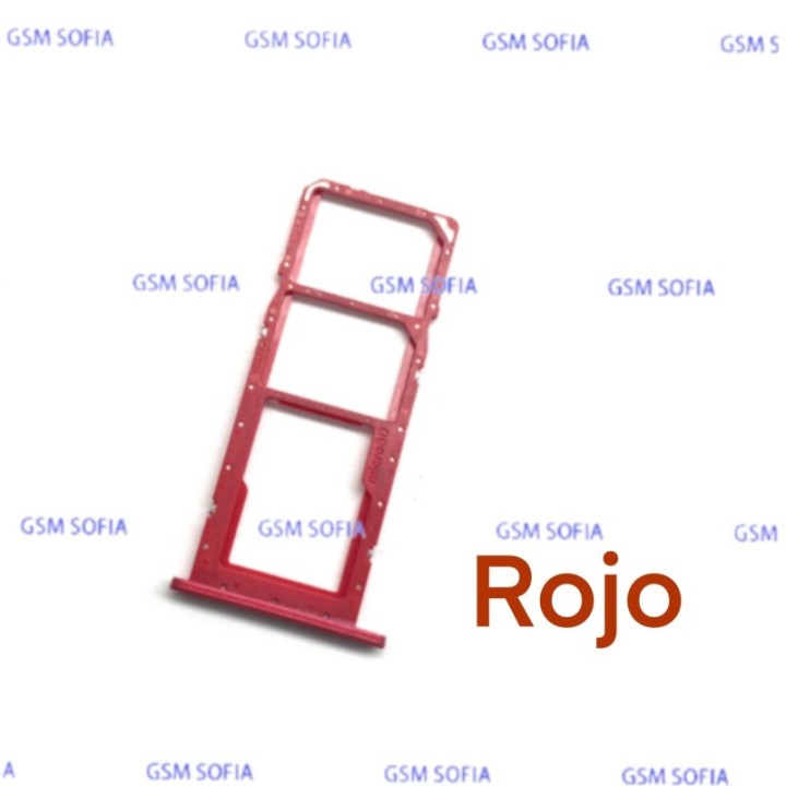Bandeja sim Para Samsung Galaxy A03 / A035 - Rojo
