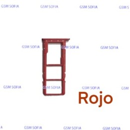Bandeja sim Para Samsung Galaxy M11 / M115 - Rojo