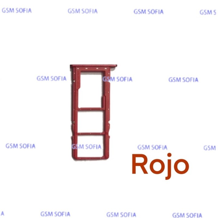 Bandeja sim Para Samsung Galaxy M11 / M115 - Rojo