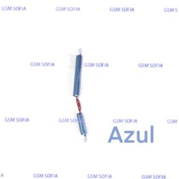 Boton / Pulsador power + volumen  Para Samsung Galaxy M11 / M115 - Azul