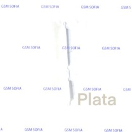 Boton / Pulsador power + volumen  Para Samsung Galaxy M11 / M115 - Plata