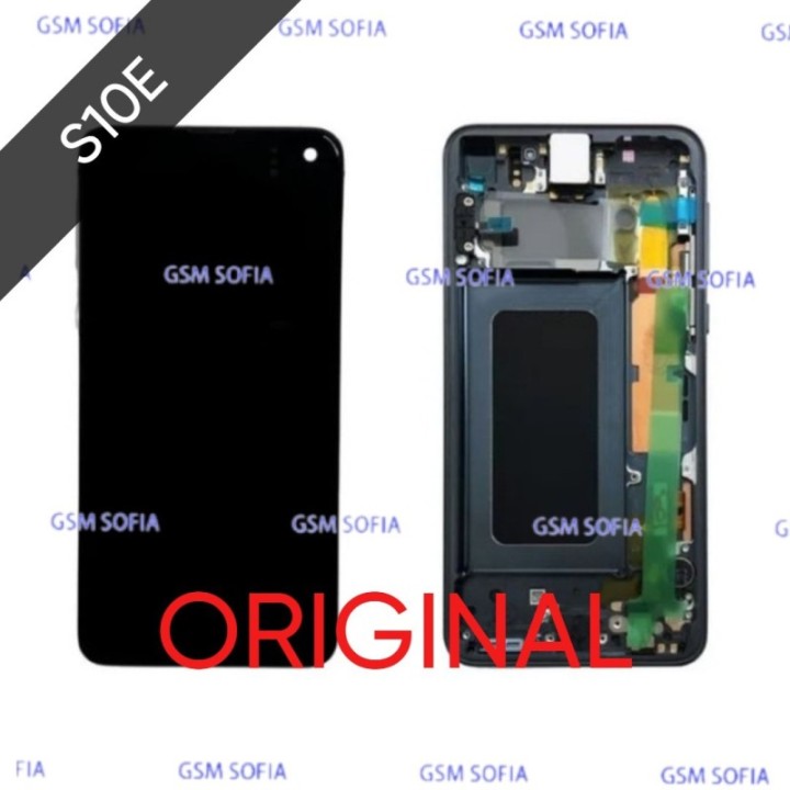 Pantalla Completa Con Marco Original Para Samsung Galaxy S10e - NEGRO