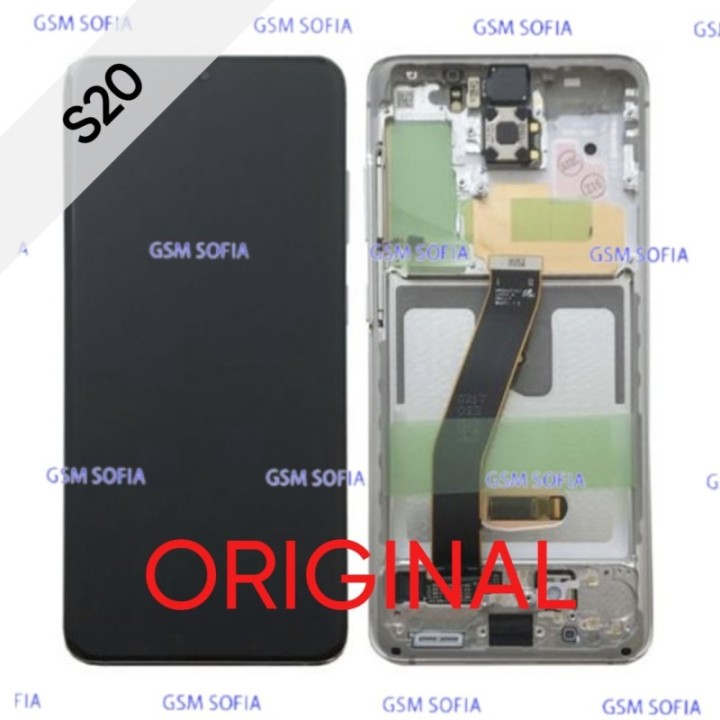 PANTALLA ORIGINAL SAMSUNG S20 / S20 5G - Plata
