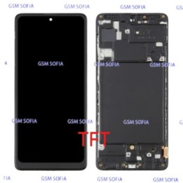 Pantalla completa TFT Con marco (NO FUNCIONA HUELLA) para Samsung Galaxy A71 / A715