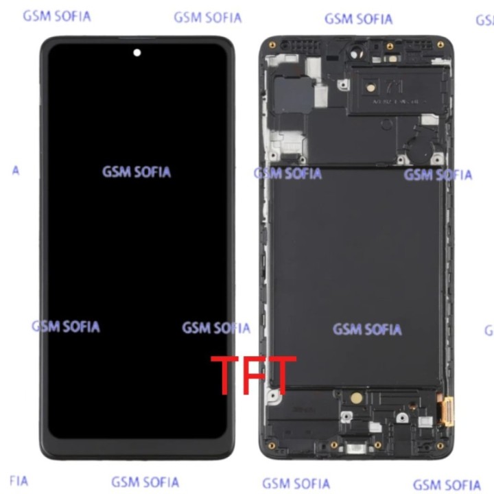 Pantalla completa TFT Con marco (NO FUNCIONA HUELLA) para Samsung Galaxy A71 / A715