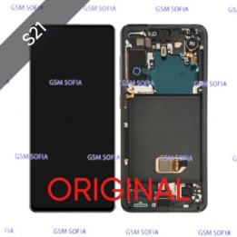 Pantalla Completa Original Y  Para Samsung Galaxy S21/ S21 5G / G991F - Negro