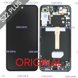 Pantalla Completa Original Con Marco Para Samsung Galaxy S22 Plus 5G / S906 - Gris