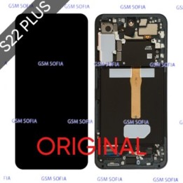 Pantalla Completa Original Con Marco Para Samsung Galaxy S22 Plus 5G / S906 - Negro