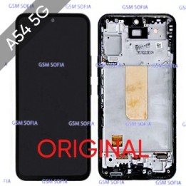 Pantalla Completa Original con marco para Samsung Galaxy A54 5G / A546 - Negro