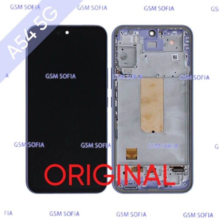 Pantalla Completa Original con marco para Samsung Galaxy A54 5G / A546 - Lila