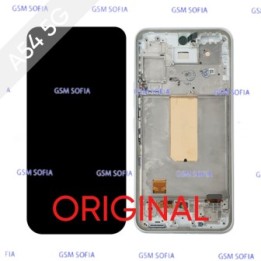 Pantalla Completa Original con marco para Samsung Galaxy A54 5G / A546 - Blanca