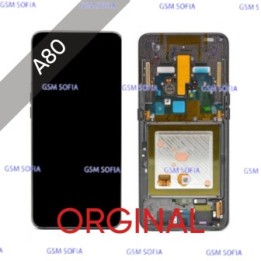 Pantalla Completa Original con marco para Samsung Galaxy A80 / A805 - Negro