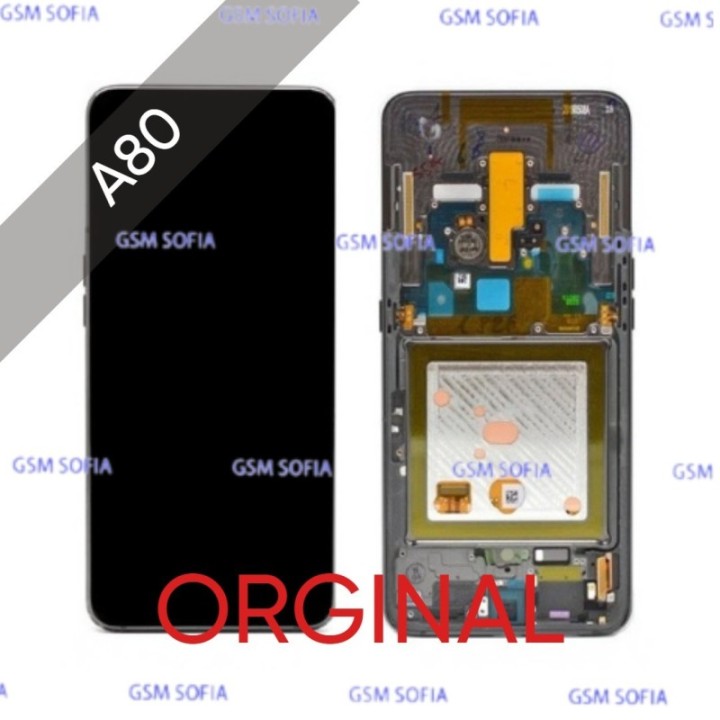 Pantalla Completa Original con marco para Samsung Galaxy A80 / A805 - Negro