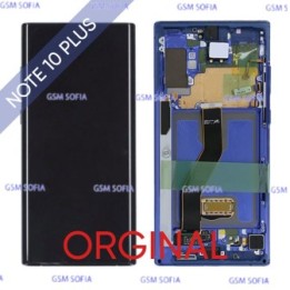 Pantalla Completa Original con marco para Samsung Galaxy Note 10 Plus / N975 - Azul