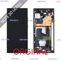 Pantalla Completa Original con marco para Samsung Galaxy Note 20 ULTRA / N986 - NEGRO