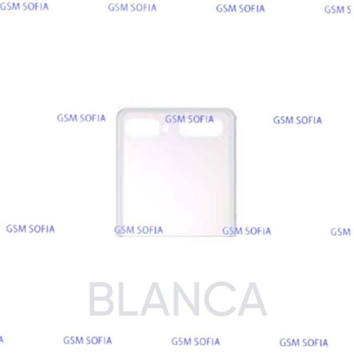 Tapa trasera Superior para Samsung Galaxy Z Flip / Z flip 5G / F700 - Blanco