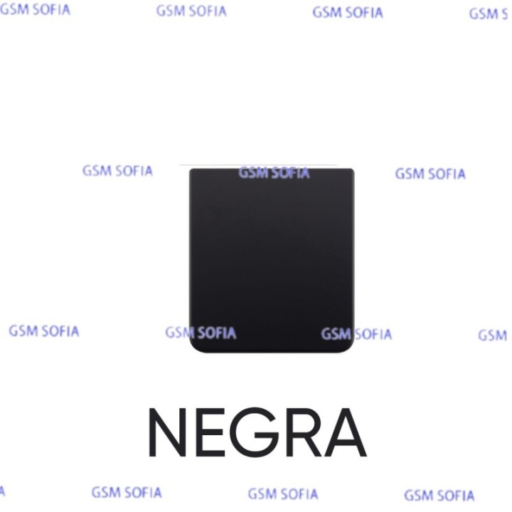 Tapa trasera Inferior para Samsung Galaxy Z Flip 3 / Z flip 3 5G / F711 - Negro