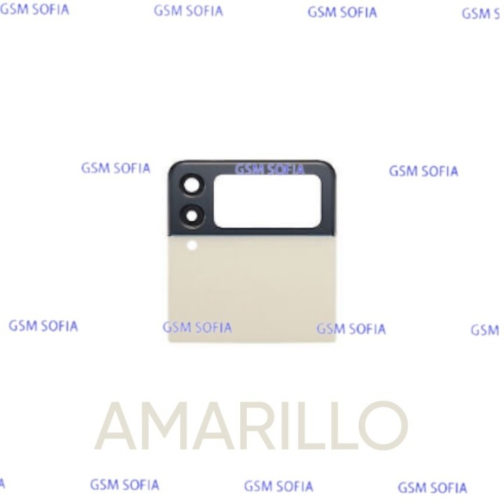 Tapa trasera Superior para Samsung Galaxy Z Flip 3/ Z flip 3 5G / F711 - Crema