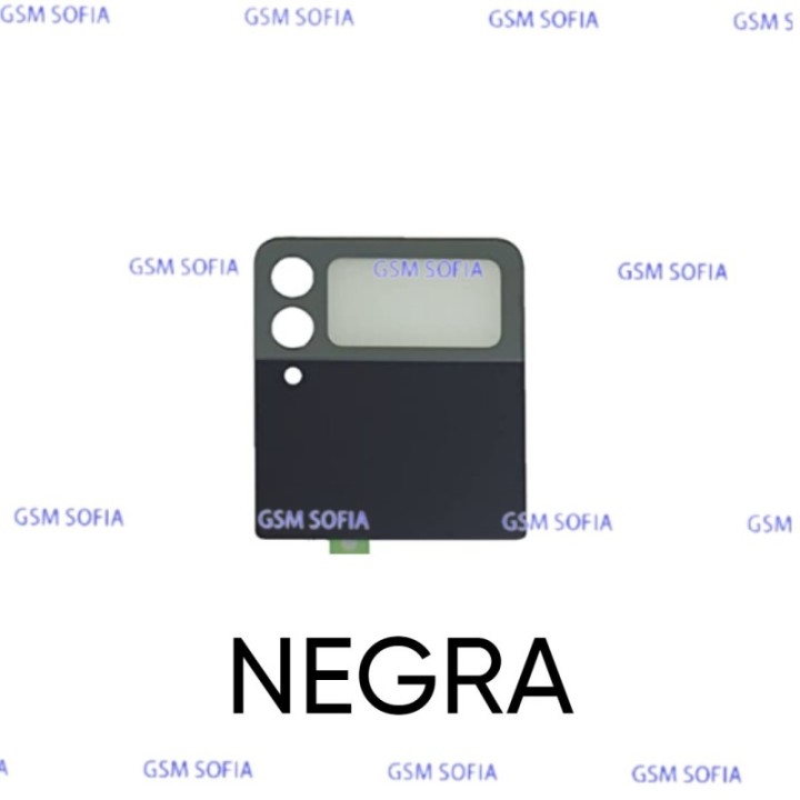 Tapa trasera Superior para Samsung Galaxy Z Flip 4/ Z flip 4 5G / F721 - Negro