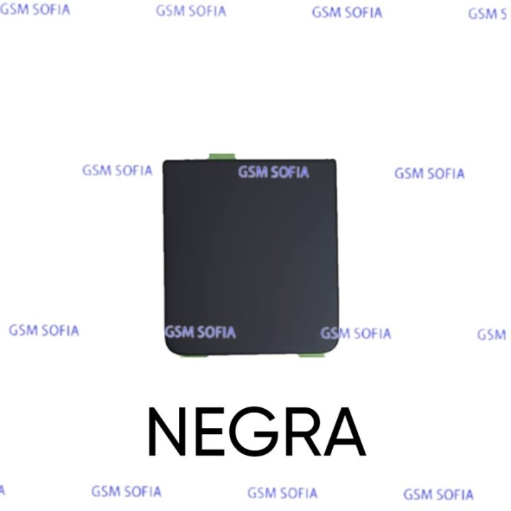 Tapa trasera Inferior para Samsung Galaxy Z Flip 4 / Z flip 4 5G / F721 - Negro