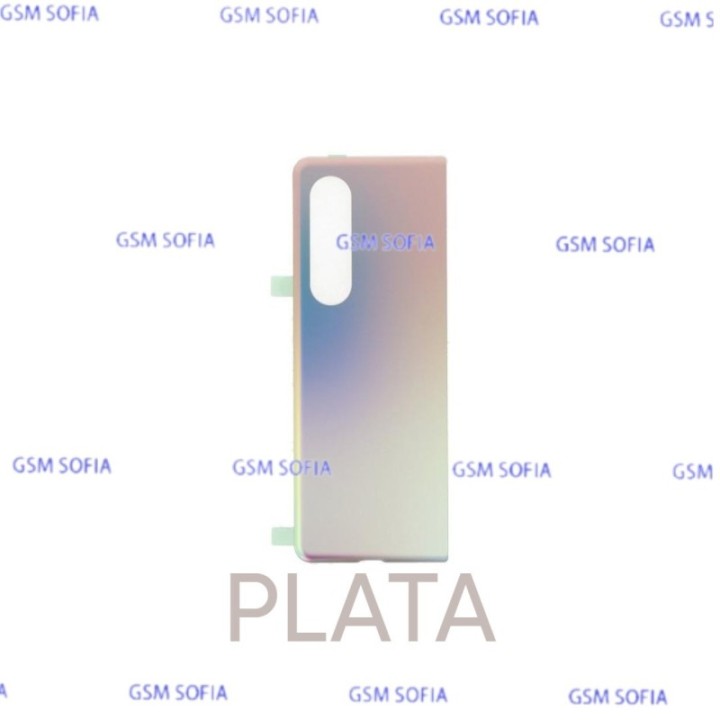 Tapa trasera  para Samsung Galaxy Z FOLD  3 /Z FOLD  3 5G / F926 - Plata
