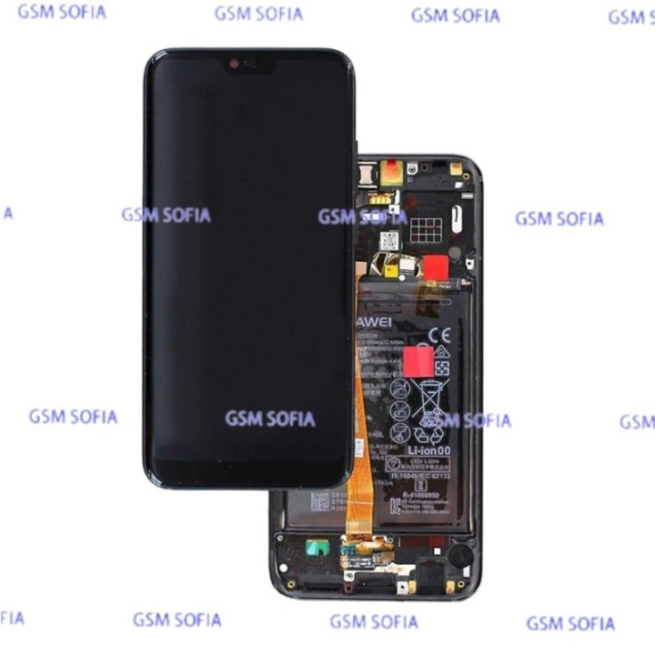 SERVIPACK PANTALLA COMPLETA ORI SIN MARCO CON HUELLA PARA HUAWEI HONOR 10 / COL-AL00