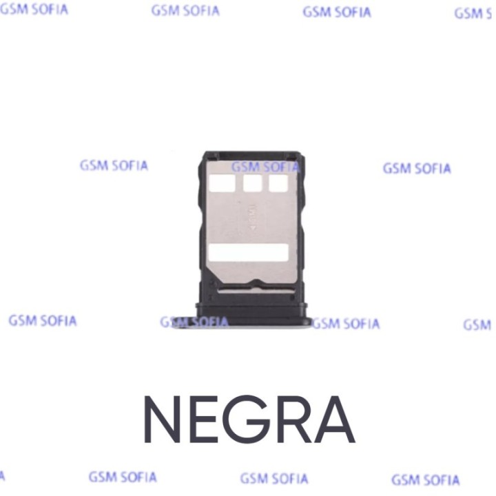 Bandeja sim Para Huawei honor X20 / Nova 8i / Honor 50 Lite - Negro