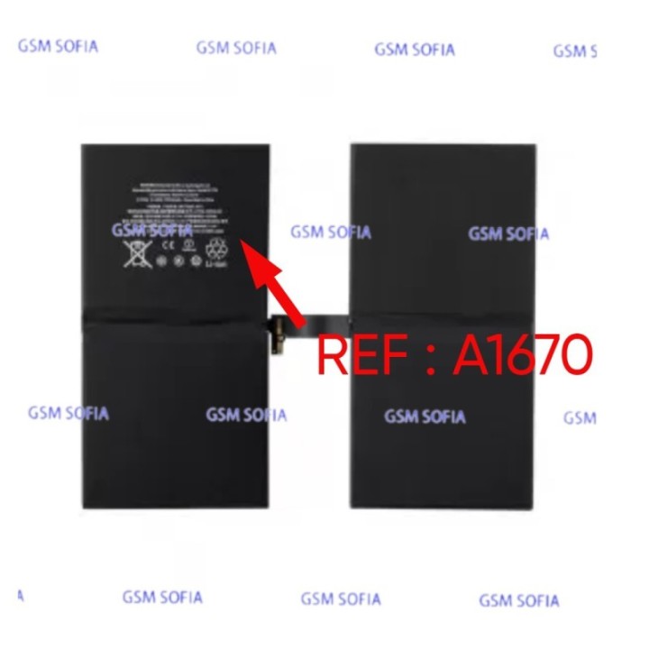 Batería PARA  iPad Pro 12.9'' 2017 2ª Generación A1670 / A1671 / A1754 / A1821