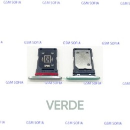 Bandeja sim para OPPO Find X2 Pro / CPH2025 - Verde