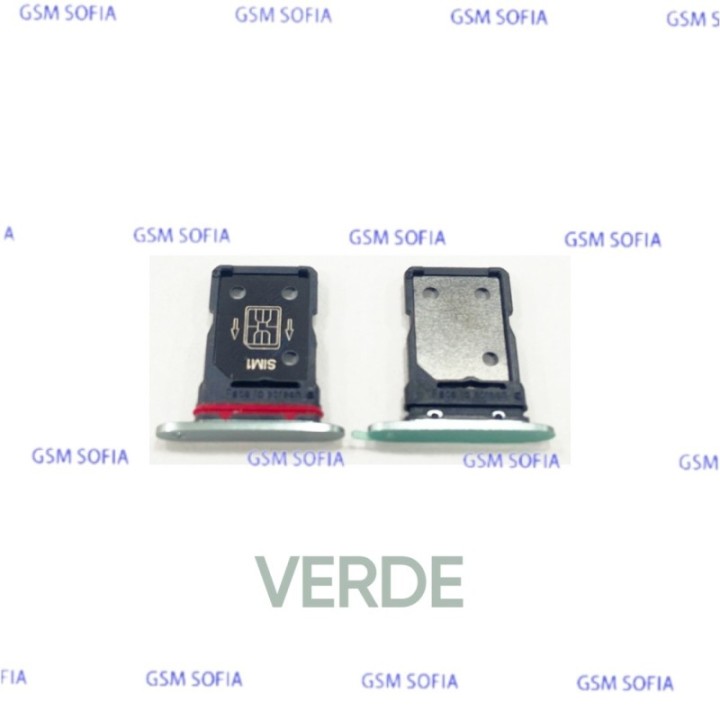Bandeja sim para OPPO Find X2 Pro / CPH2025 - Verde