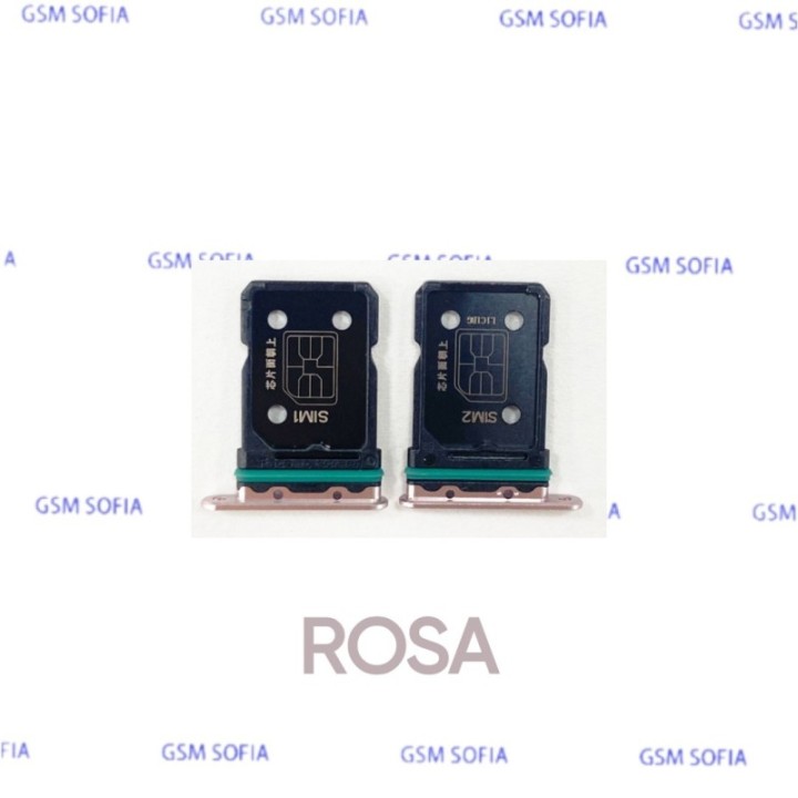 Bandeja sim para OPPO Find X3 Neo / CPH2207 - Rosa