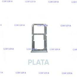 Bandeja sim para OPPO Realme 9 Pro 5G / RMX3471 - Plata