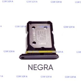Bandeja sim para OPPO Realme GT / RMX2202 - Negro