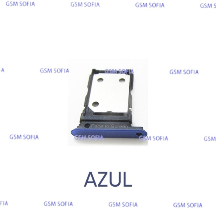 Bandeja sim para OPPO Realme X50 / RM2052 - Azul