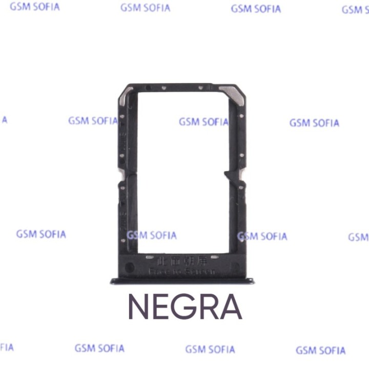 Bandeja sim para OPPO Realme GT Neo 2 / RMX3370 / Realme GT Neo 3T / RMX3372 / Realme GT 2 - Negro