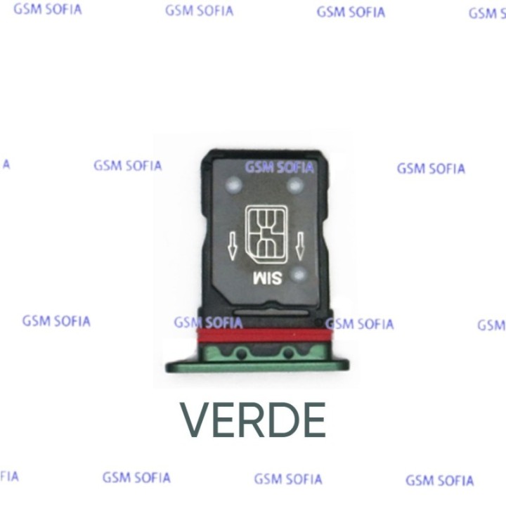 Bandeja sim para OPPO Realme X50 Pro / RM2075 - Verde