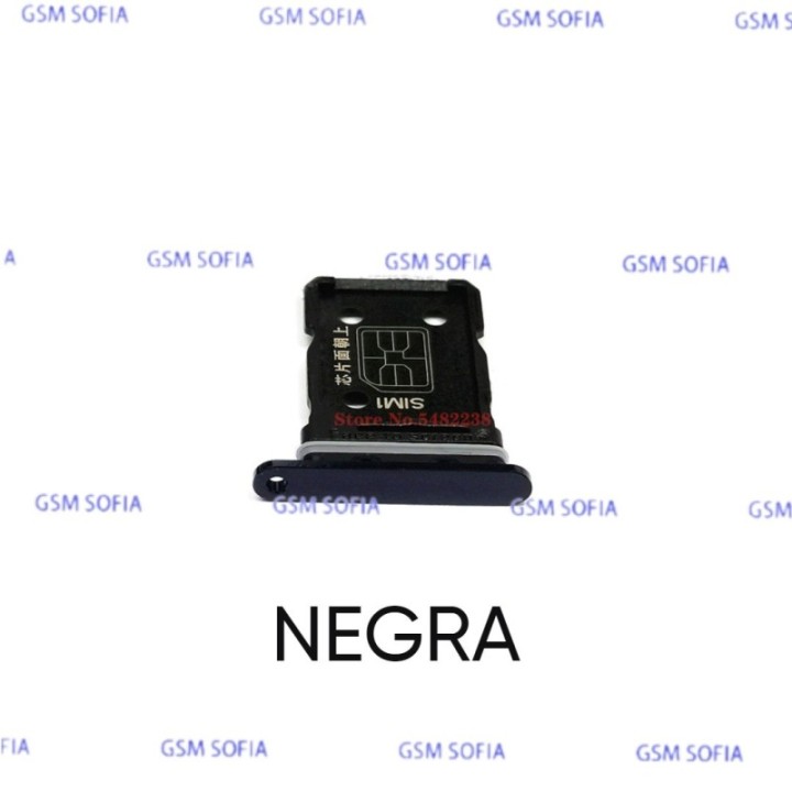 Bandeja sim para Oppo Reno 6 Pro 5G / CPH2249 - Negro