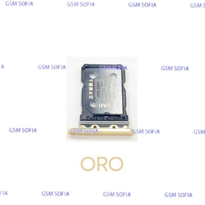 Bandeja sim para Oppo Reno 6 Pro 5G / CPH2249 - Oro