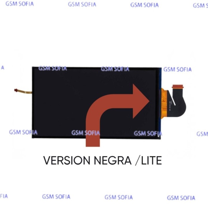 LCD Para Nintendo Switch Lite Con flex Negro