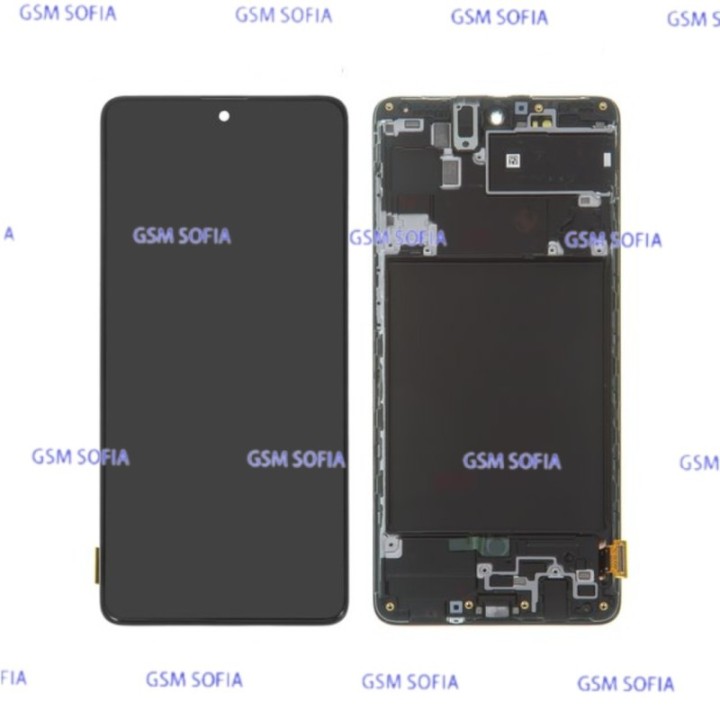 Pantalla Completa Ori Con Marco Para Samsung Galaxy A71  /  A715   (Assembled)