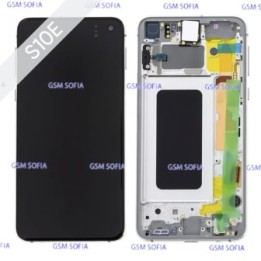 Pantalla Completa Con Marco Ori Para Samsung Galaxy S10e - PLATA