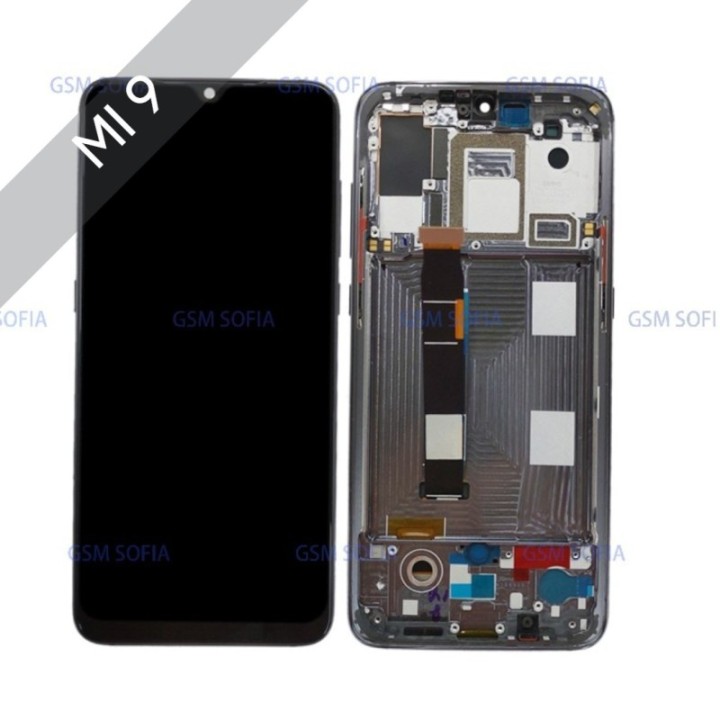 Pantalla Completo ori con marco para XIAOMI MI 9 NEGRA