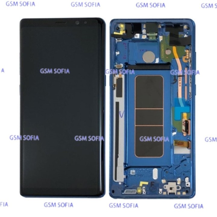 Pantalla completa ori reparada con Marco para Samsung Galaxy note 8 / n950