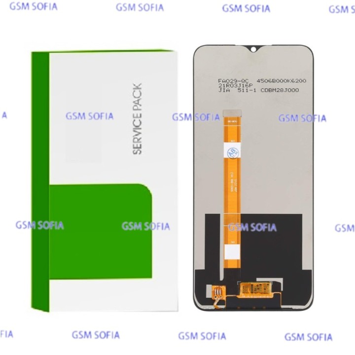 Servipack Caja verde Pantalla completa ori sin marco para Oppo A15 / A15S / REALME C11 / C12 / C15 / NARZO 20 / A35