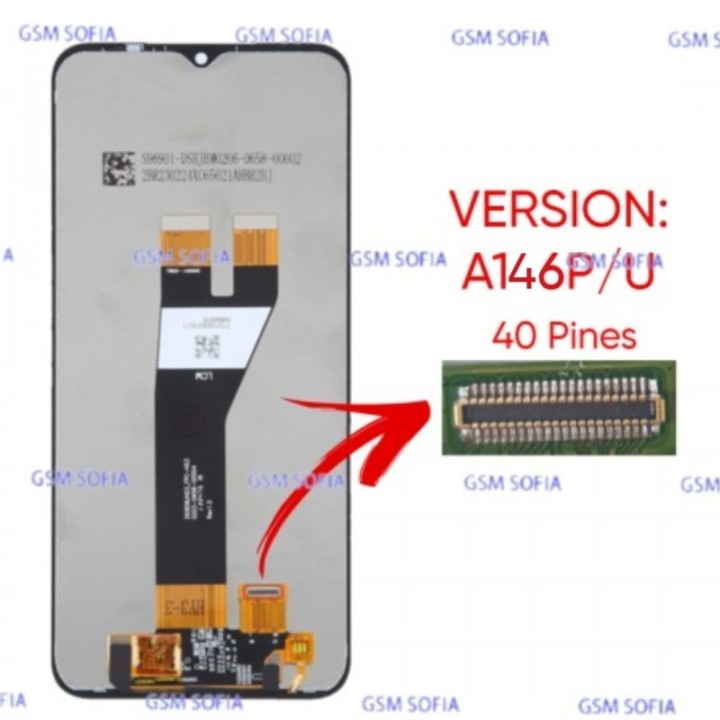 Pantalla Completa Ori sin Marco Para Samsung Galaxy A14 5G / A146P / A14 5G / A146U - Version : A146U/P - 40Pines